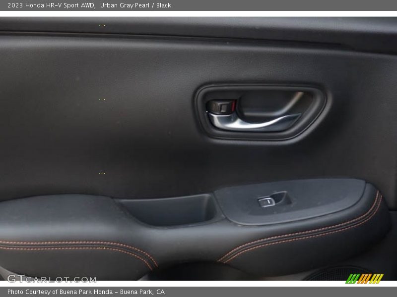 Urban Gray Pearl / Black 2023 Honda HR-V Sport AWD