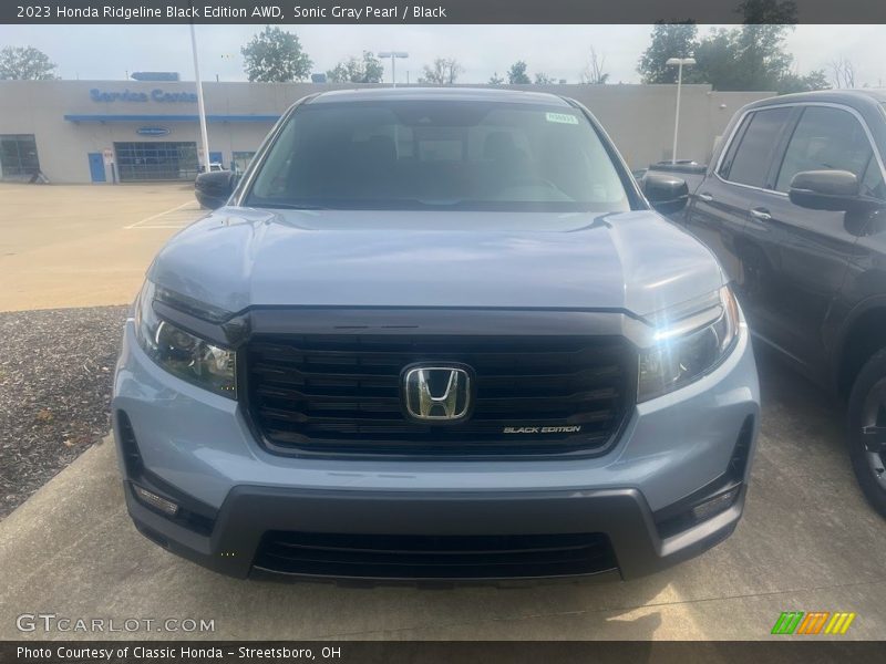 Sonic Gray Pearl / Black 2023 Honda Ridgeline Black Edition AWD