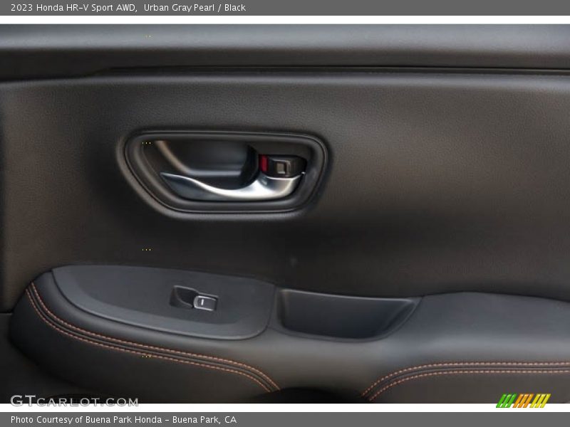 Urban Gray Pearl / Black 2023 Honda HR-V Sport AWD