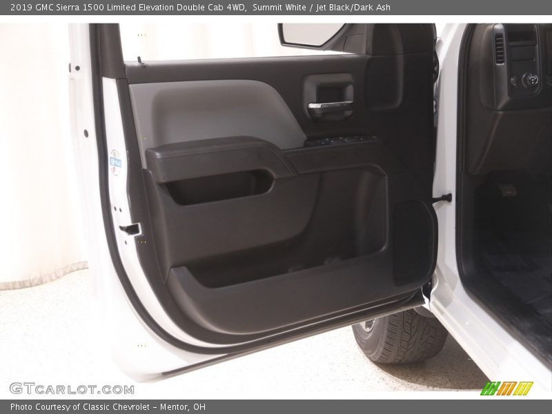 Summit White / Jet Black/Dark Ash 2019 GMC Sierra 1500 Limited Elevation Double Cab 4WD