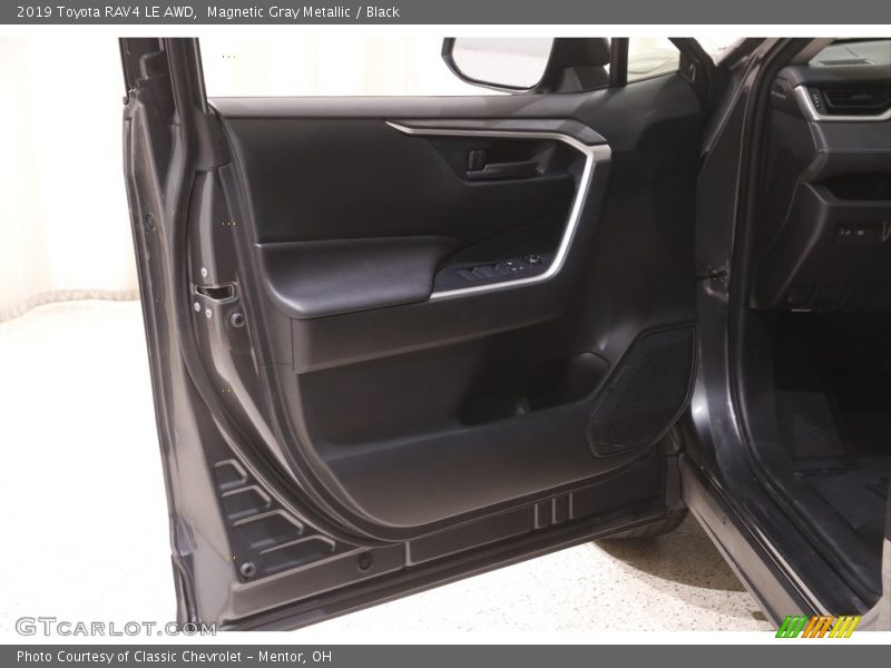 Magnetic Gray Metallic / Black 2019 Toyota RAV4 LE AWD