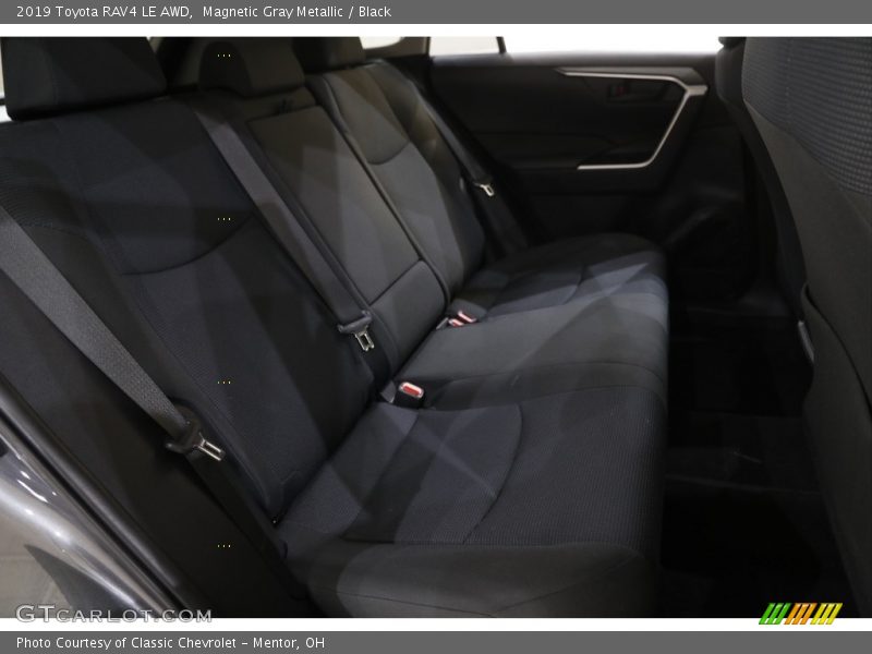 Magnetic Gray Metallic / Black 2019 Toyota RAV4 LE AWD