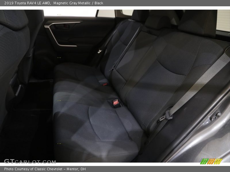 Magnetic Gray Metallic / Black 2019 Toyota RAV4 LE AWD