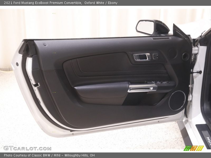 Oxford White / Ebony 2021 Ford Mustang EcoBoost Premium Convertible