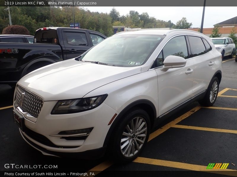 White Platinum / Cappuccino 2019 Lincoln MKC FWD