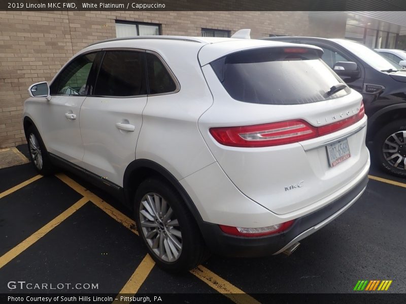 White Platinum / Cappuccino 2019 Lincoln MKC FWD