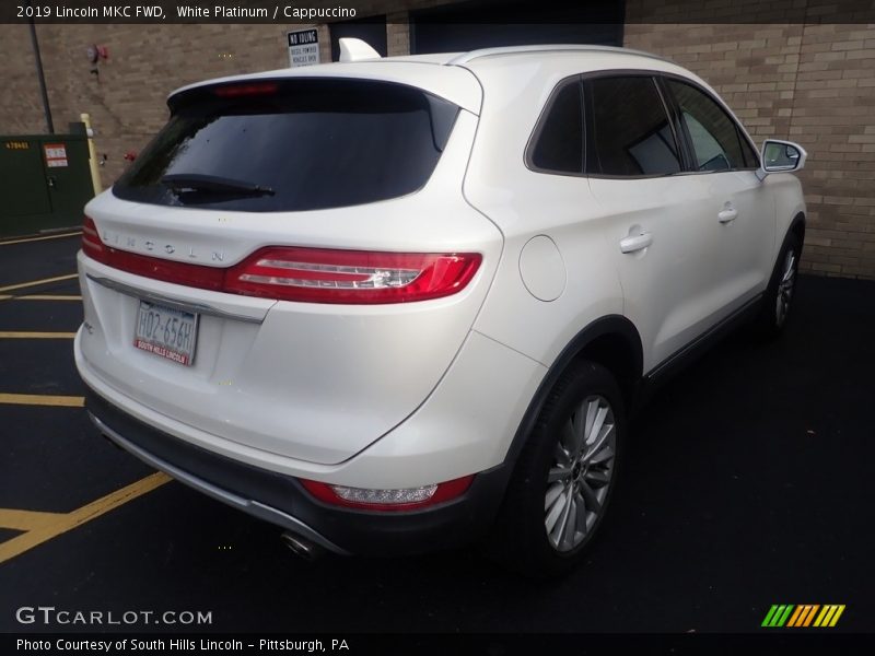 White Platinum / Cappuccino 2019 Lincoln MKC FWD
