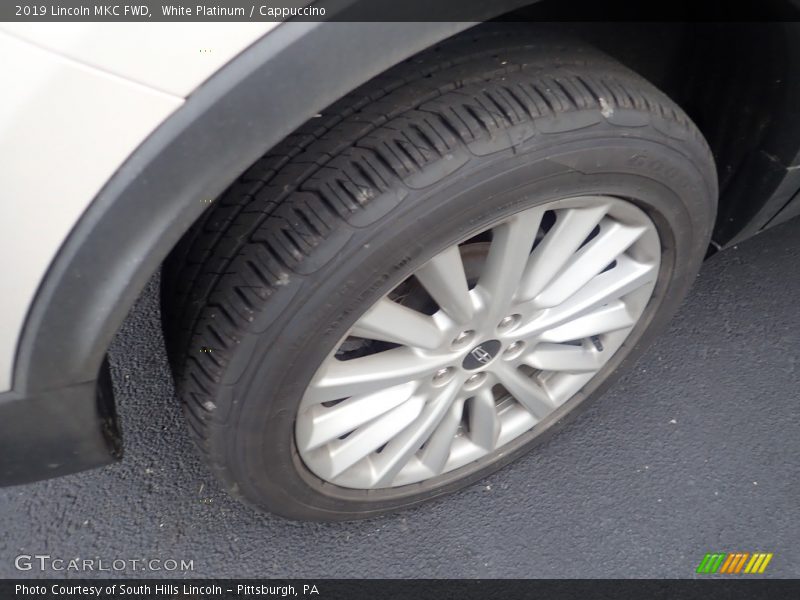 White Platinum / Cappuccino 2019 Lincoln MKC FWD