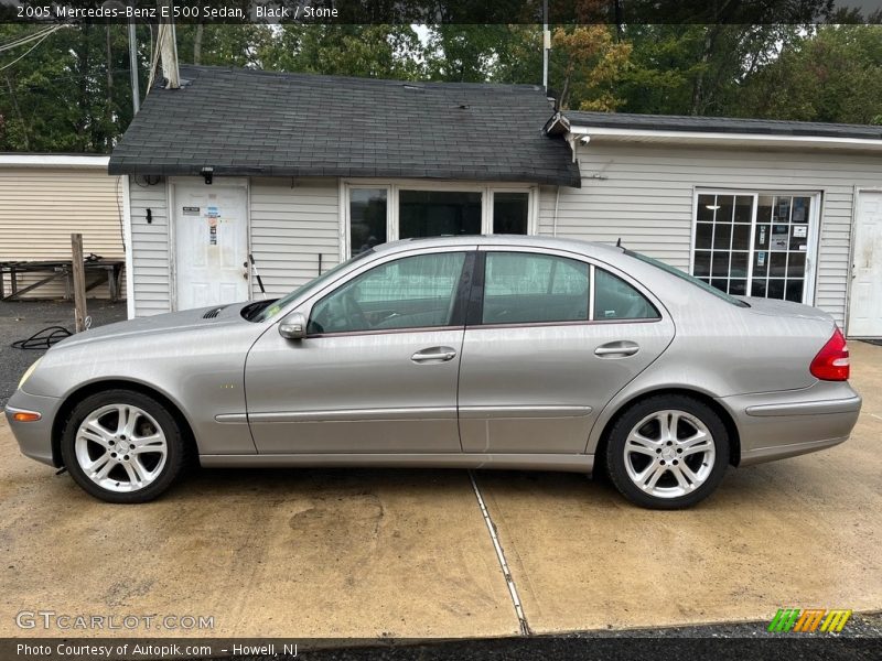 Black / Stone 2005 Mercedes-Benz E 500 Sedan