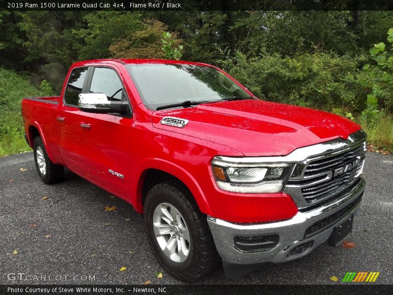 Flame Red / Black 2019 Ram 1500 Laramie Quad Cab 4x4