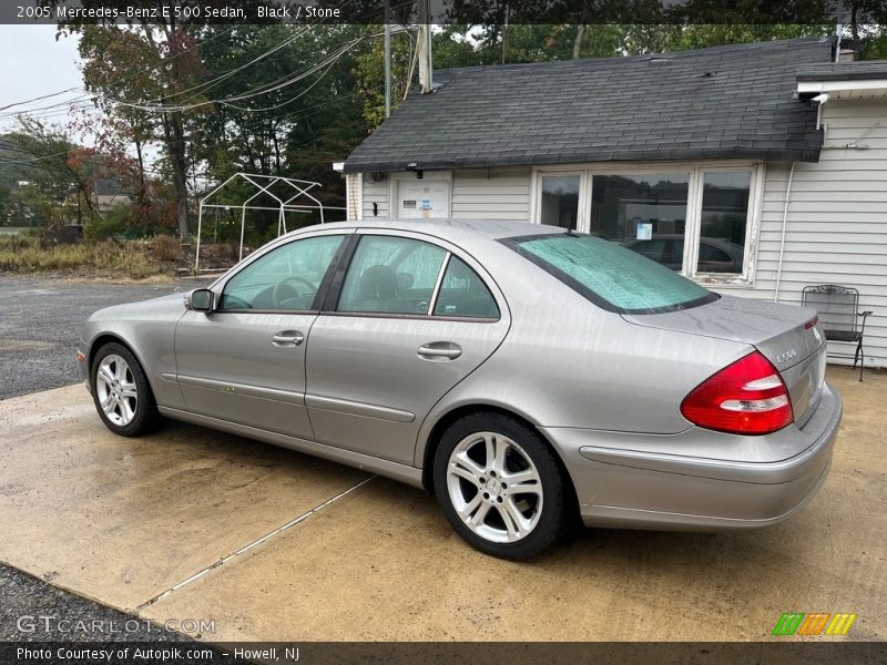 Black / Stone 2005 Mercedes-Benz E 500 Sedan