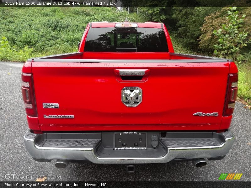 Flame Red / Black 2019 Ram 1500 Laramie Quad Cab 4x4