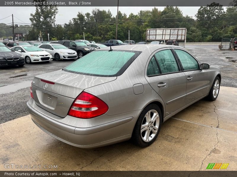 Black / Stone 2005 Mercedes-Benz E 500 Sedan