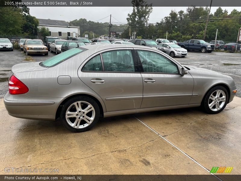 Black / Stone 2005 Mercedes-Benz E 500 Sedan