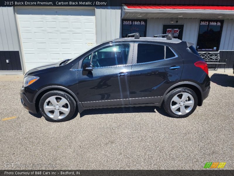 Carbon Black Metallic / Ebony 2015 Buick Encore Premium