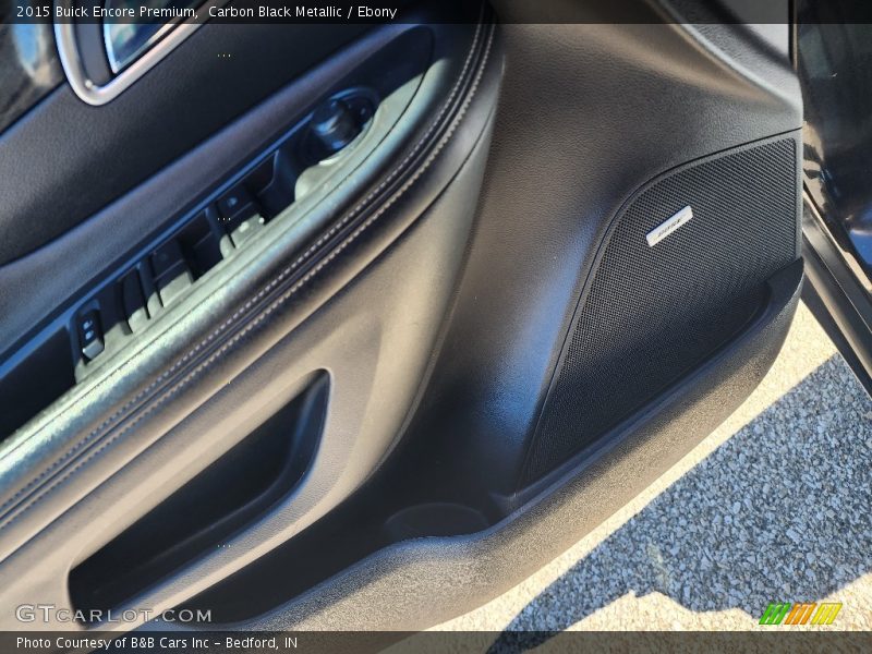 Carbon Black Metallic / Ebony 2015 Buick Encore Premium