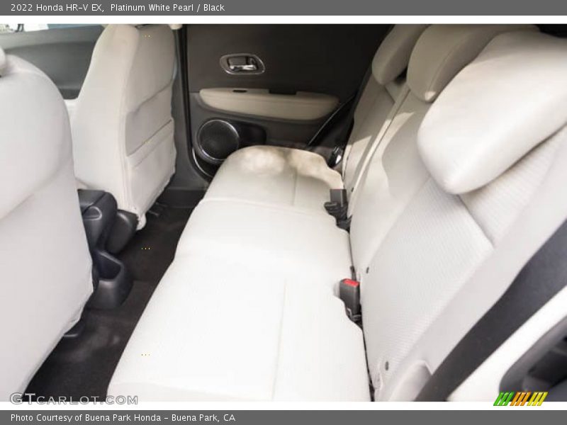 Platinum White Pearl / Black 2022 Honda HR-V EX