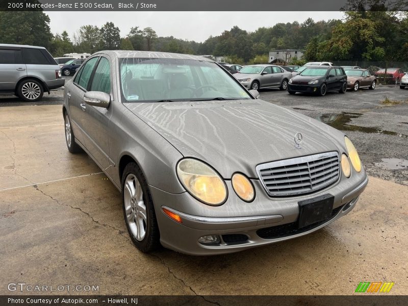 Black / Stone 2005 Mercedes-Benz E 500 Sedan