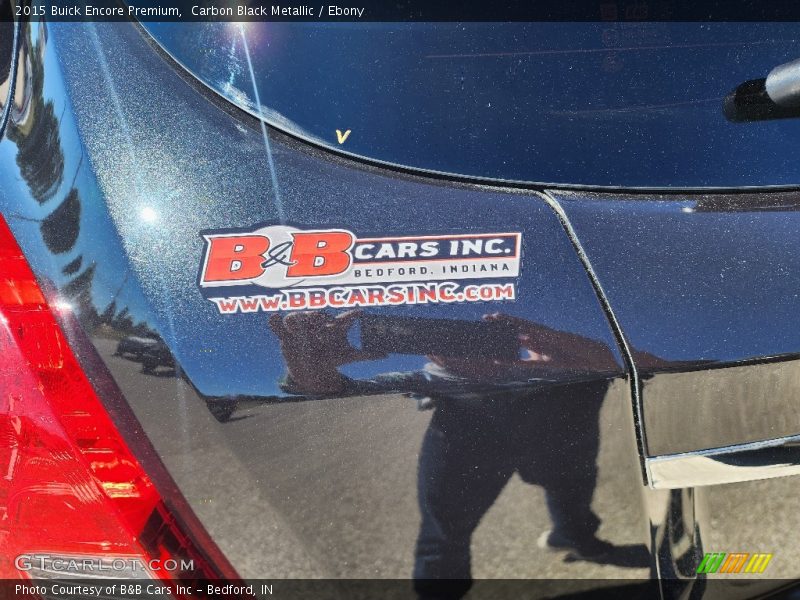 Carbon Black Metallic / Ebony 2015 Buick Encore Premium