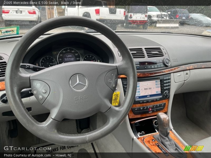 Black / Stone 2005 Mercedes-Benz E 500 Sedan