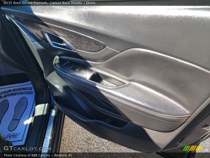 Carbon Black Metallic / Ebony 2015 Buick Encore Premium