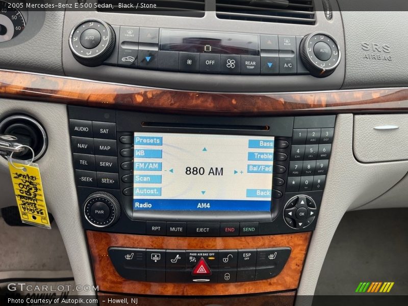 Black / Stone 2005 Mercedes-Benz E 500 Sedan