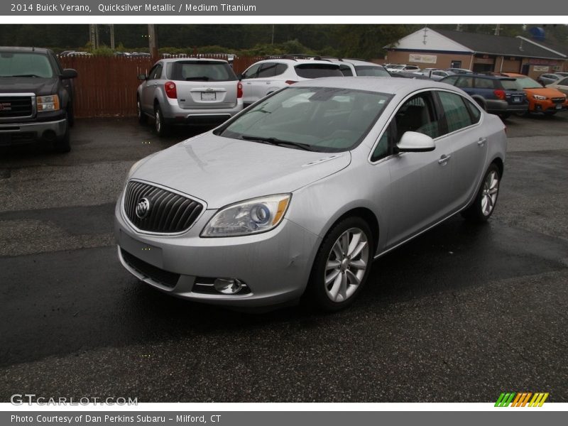 Quicksilver Metallic / Medium Titanium 2014 Buick Verano