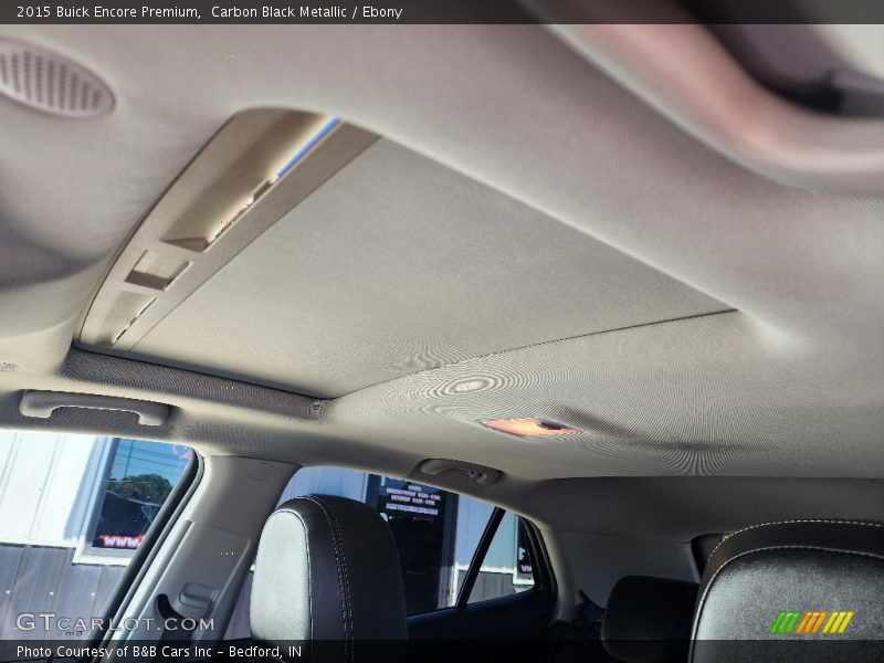 Carbon Black Metallic / Ebony 2015 Buick Encore Premium