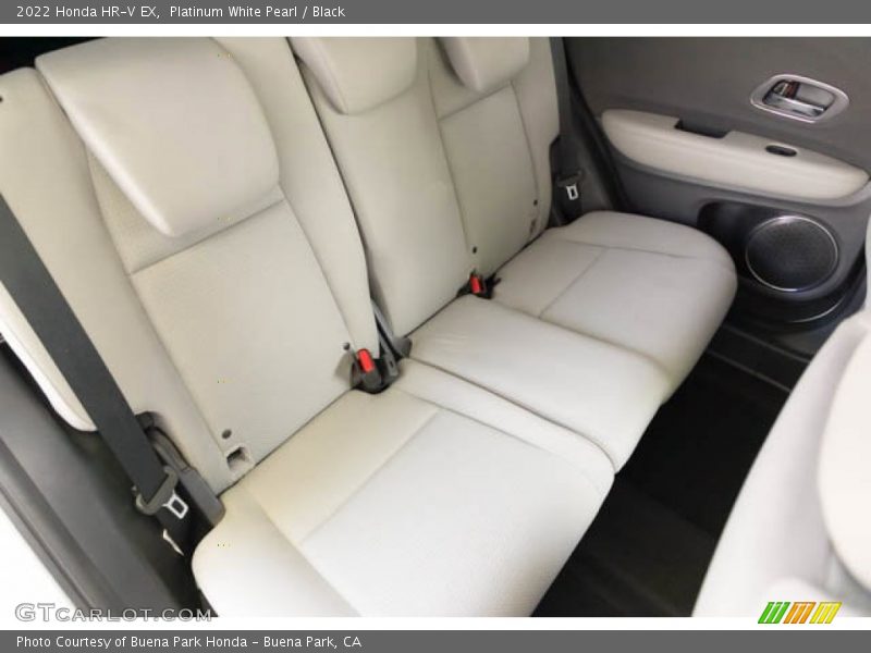 Platinum White Pearl / Black 2022 Honda HR-V EX