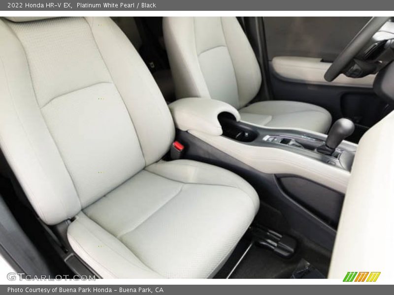 Platinum White Pearl / Black 2022 Honda HR-V EX