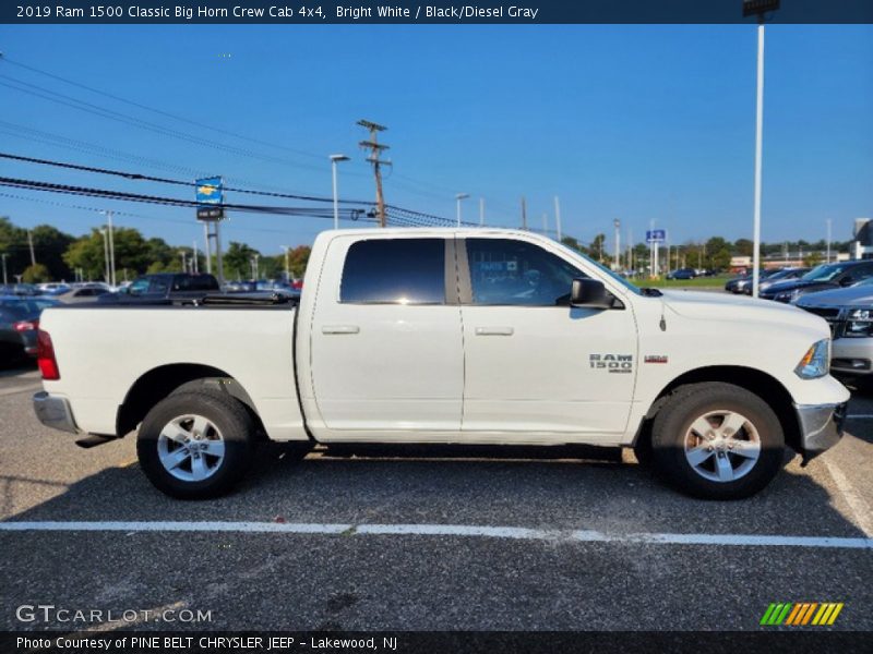 Bright White / Black/Diesel Gray 2019 Ram 1500 Classic Big Horn Crew Cab 4x4