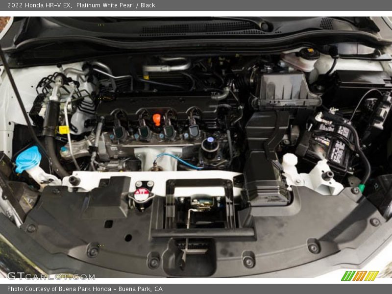 Platinum White Pearl / Black 2022 Honda HR-V EX