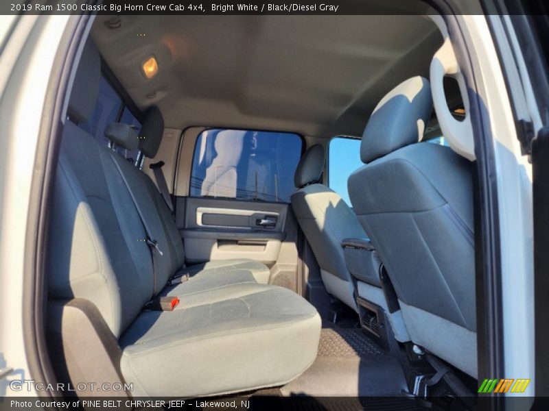 Bright White / Black/Diesel Gray 2019 Ram 1500 Classic Big Horn Crew Cab 4x4