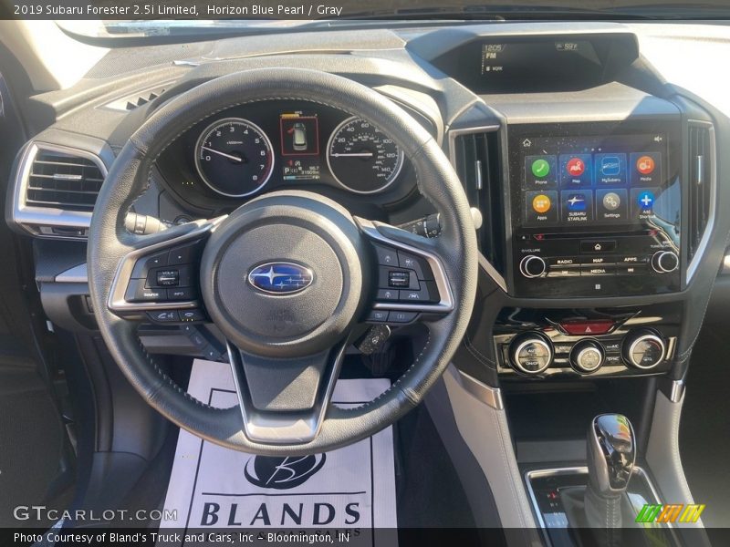Horizon Blue Pearl / Gray 2019 Subaru Forester 2.5i Limited