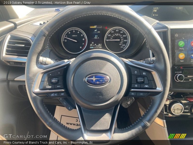 Horizon Blue Pearl / Gray 2019 Subaru Forester 2.5i Limited