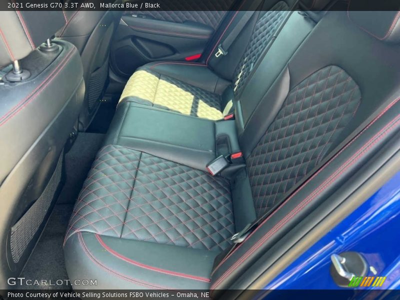 Mallorca Blue / Black 2021 Genesis G70 3.3T AWD