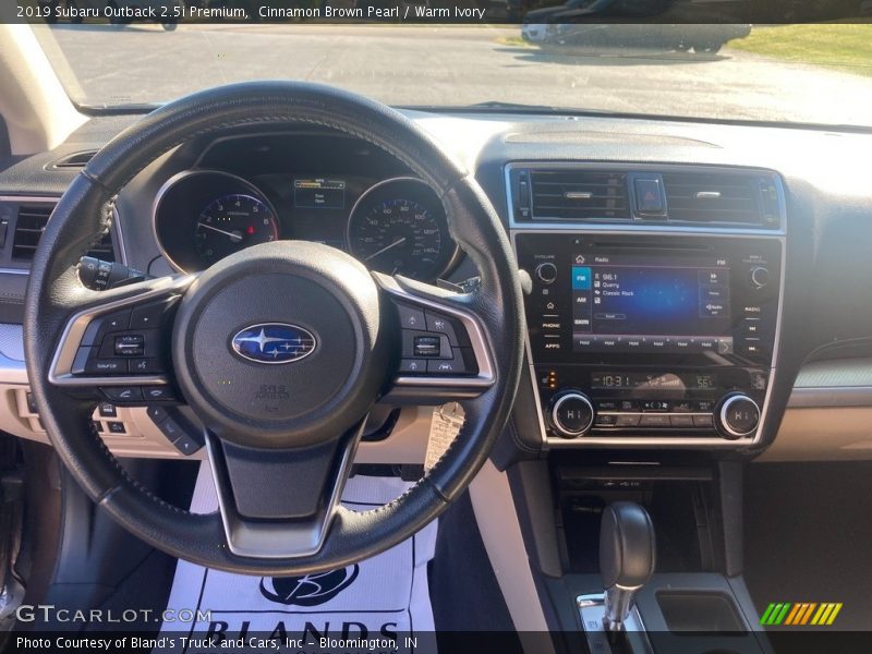 Cinnamon Brown Pearl / Warm Ivory 2019 Subaru Outback 2.5i Premium