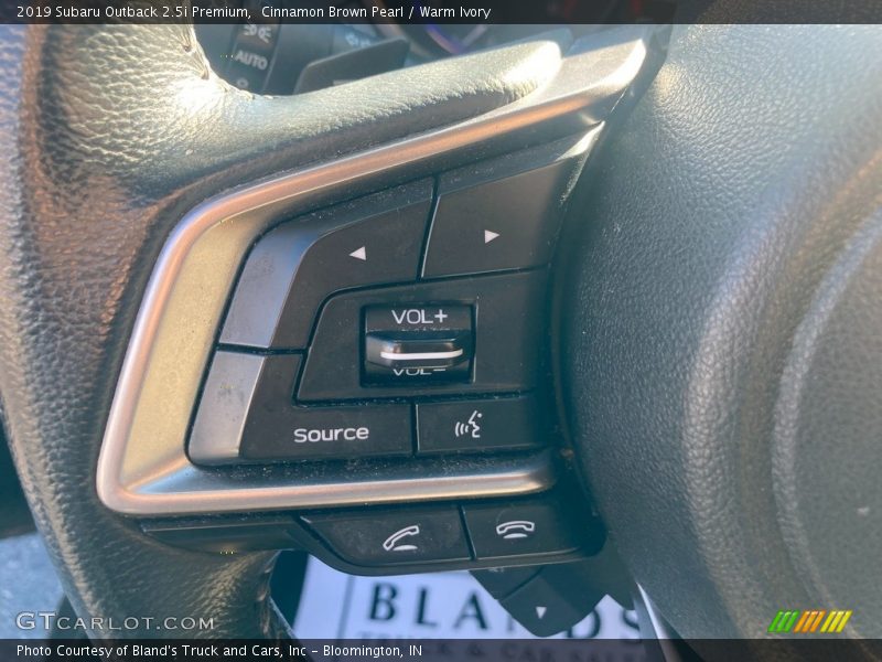 Cinnamon Brown Pearl / Warm Ivory 2019 Subaru Outback 2.5i Premium