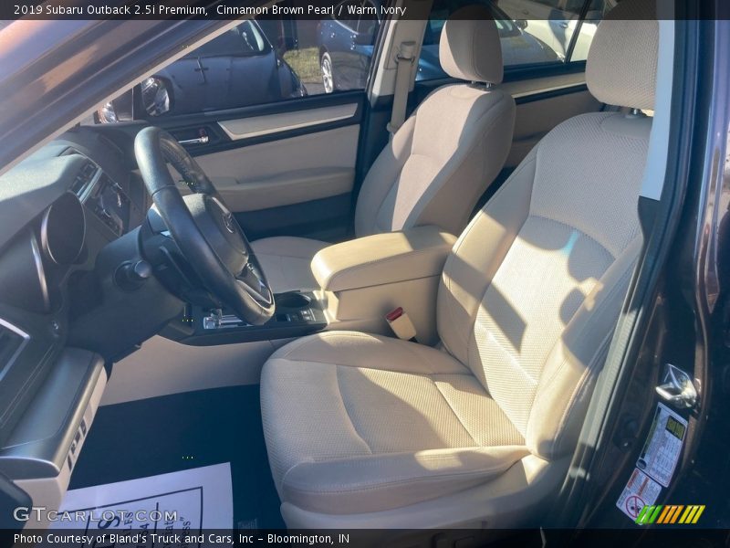 Cinnamon Brown Pearl / Warm Ivory 2019 Subaru Outback 2.5i Premium