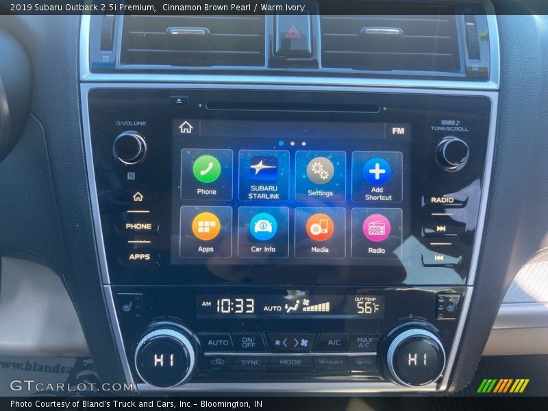Cinnamon Brown Pearl / Warm Ivory 2019 Subaru Outback 2.5i Premium