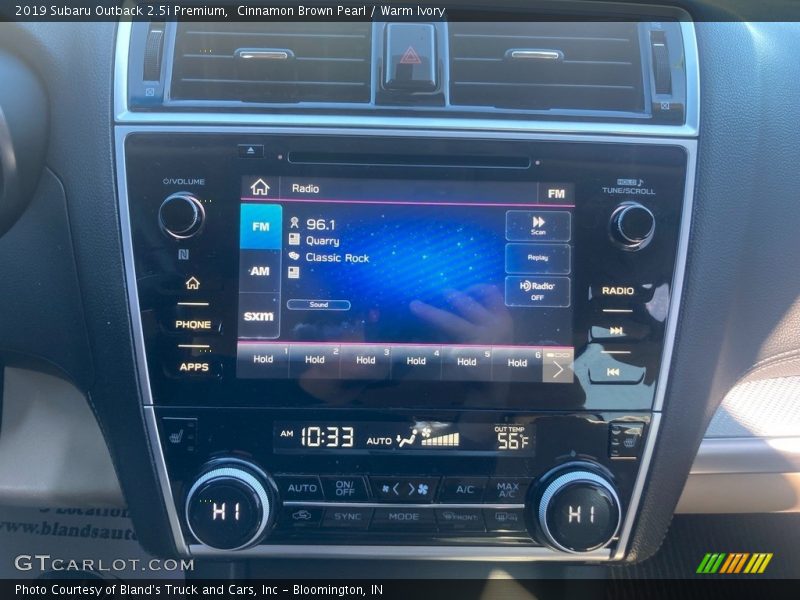 Cinnamon Brown Pearl / Warm Ivory 2019 Subaru Outback 2.5i Premium