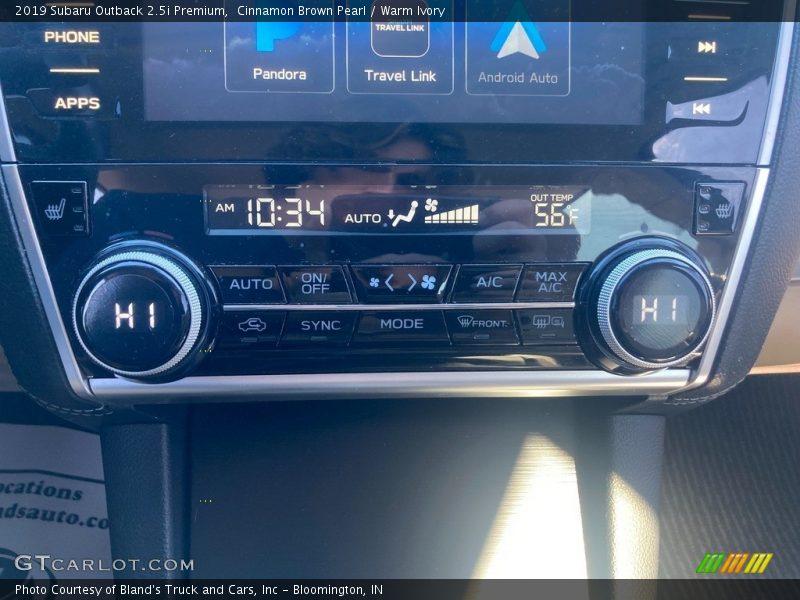 Cinnamon Brown Pearl / Warm Ivory 2019 Subaru Outback 2.5i Premium