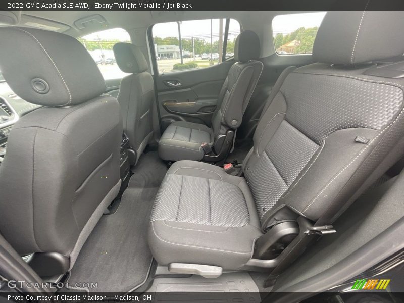 Rear Seat of 2022 Acadia SLE AWD