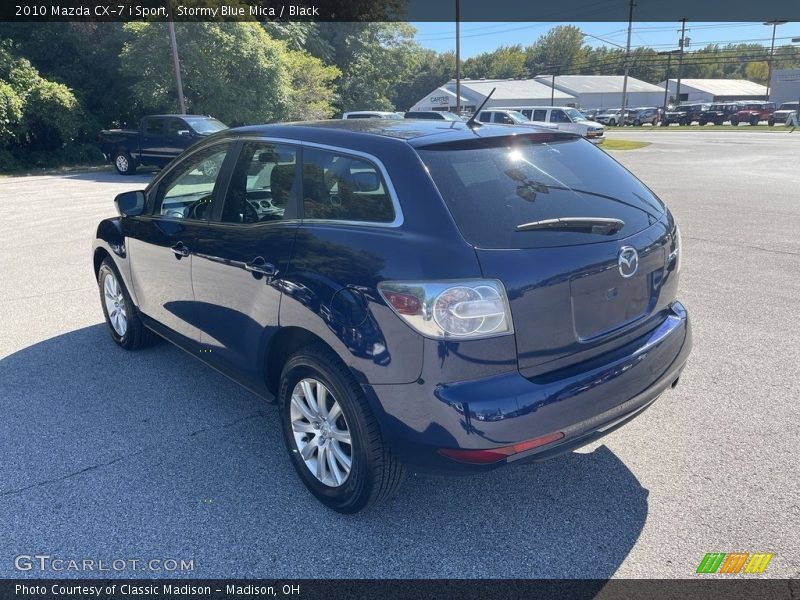 Stormy Blue Mica / Black 2010 Mazda CX-7 i Sport