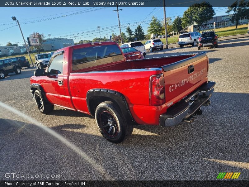 Victory Red / Dark Charcoal 2003 Chevrolet Silverado 1500 LS Regular Cab