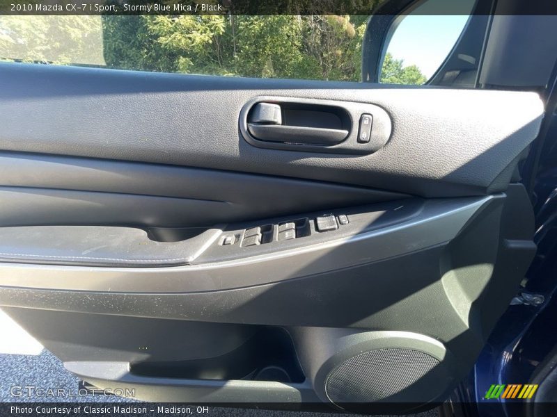 Stormy Blue Mica / Black 2010 Mazda CX-7 i Sport