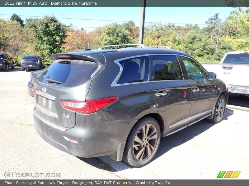 Diamond Slate / Graphite 2013 Infiniti JX 35 AWD