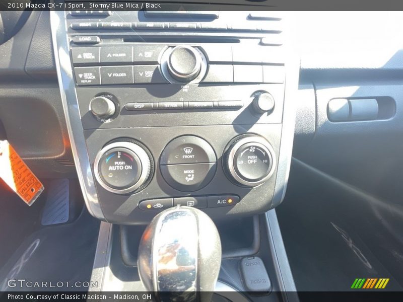 Stormy Blue Mica / Black 2010 Mazda CX-7 i Sport