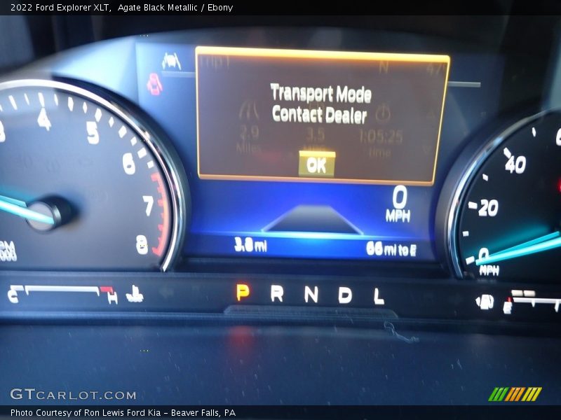 Agate Black Metallic / Ebony 2022 Ford Explorer XLT