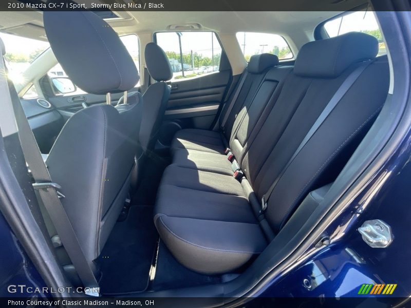 Stormy Blue Mica / Black 2010 Mazda CX-7 i Sport